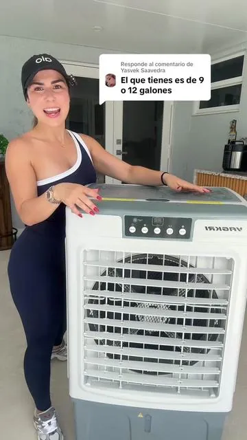Respuesta a @Yasvek Saavedra VAGKRI Air Cooler para mantener fresco el patio y exteriores en verano. Outdoor evaporative air cooler for patios and backyard spaces. #tiktokshopcreatorpicks #summervibes #TikTokShopMemorialDay #HomeCooling #thefathersdaygift 