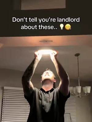 They can never know.. #light #lighting #renterfriendly #renting #tiktokshopcreatorpicks 