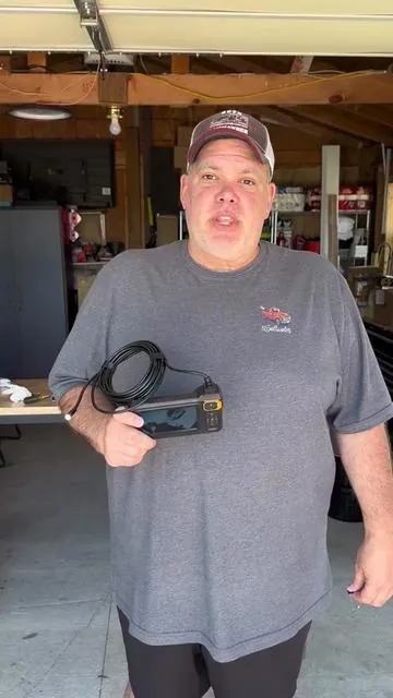 SEESE Industrial Borescope Camera with Light This handheld inspection camera makes it easy to see inside drains, engines, pipes, walls, vents, and other hard-to-reach places without taking everything apart. Features a 4.3” HD screen, waterproof camera, 8 LED lights, semi-rigid cable, and handy hook/magnet attachments for grabbing dropped items or checking hidden spaces. Perfect for DIY projects, home repairs, mechanics, HVAC work, plumbing, and everyday problem-solving. @SEESE Store #SummerVibes #borescope #diy #tools #endoscope 
