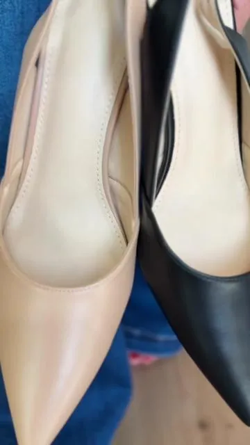 #slingbackheels #comfyheels #womensheels #SummerVibes 