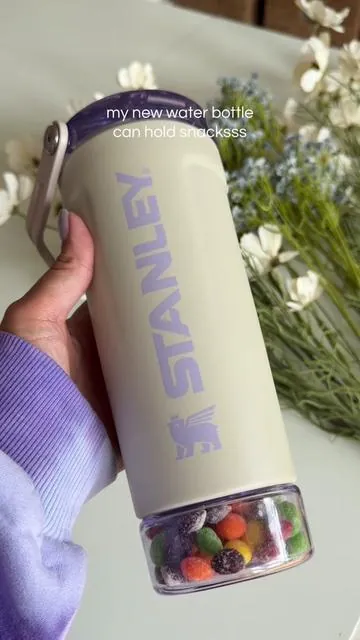 the possibilities are endless 🫠 @Stanley 1913 #shakerbottle #snackholder #stanleycup #spillprooftumbler #summervibe 