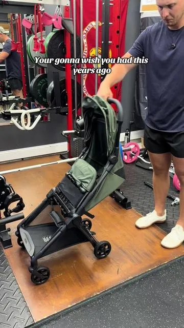 The Mompush Nexis Carbon Travel Stroller folds in seconds, barely weighs anything, and actually makes traveling with kids easier #TikTokShopCreatorPicks #TravelStroller #ParentHack #BabyGear #SummerVibes