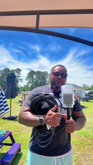 Stop running extension cords all over the yard 👀 This VEVOR Outdoor Power Stake gives you 6 weatherproof outlets with overload protection and a long extension cord built in. Perfect for pools, patio lights, smokers, tools, inflatables, and backyard setups without the mess. Just stake it in and power everything from one spot. 🔌💦 #fyp #dadsoftiktok 
