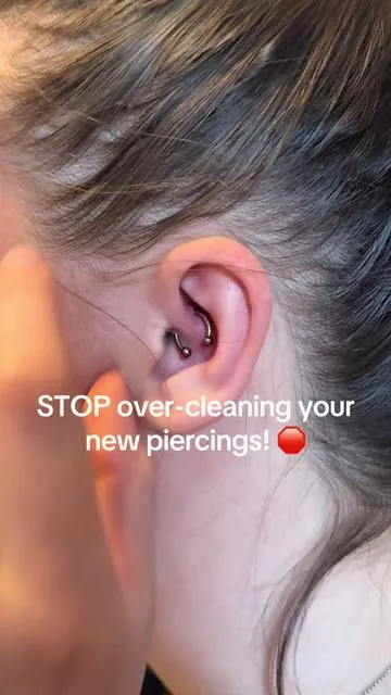 The only thing your new piercing actually needs. 🧼 No more messy soaks or touching your skin.  This fine mist is so gentle and keeps everything sterile for the best healing. Trust me, your piercings will thank you!  ✨ Tap the link to grab the XL duo pack! #piercingcare #neilmed #tiktokshopfinds #piercingaftercare #healedpiercing