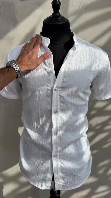 Paquete de 5 camisas de verano para hombre, ligeras, transpirables, abotonadas, ideales para vacaciones y uso casual #mensfashion #fashionlatina #diadelhombre2024 #menfashion #swimwear #partyessential #playaoutfits #fitdressshirts #fashionswear #dailyfashion