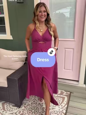 The most flattering dress I have found on TT Shop and the quality and price are on point! @btfbm_us 
