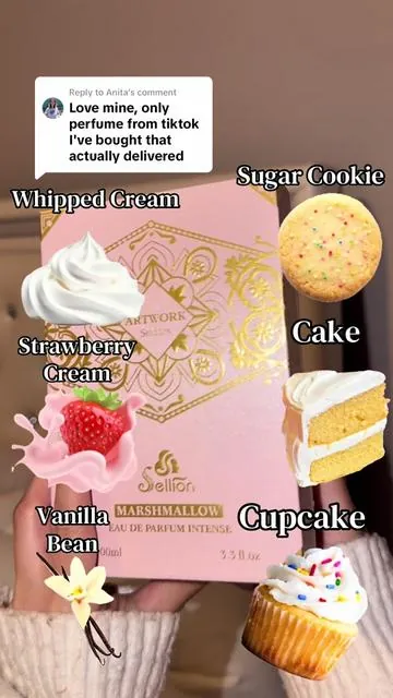 Replying to @Anita  Sellion Marshmallow Eau De Parfum Intense → #Sellion #MarshmallowPerfume #PerfumeTok #SweetPerfume #GourmandPerfume       @Sellion Official US 