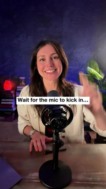 Wireless podcast mic test recording into my phone! What? Mics have come a looong way since I started in voiceover. #maono #podcastmic #wirelessmic