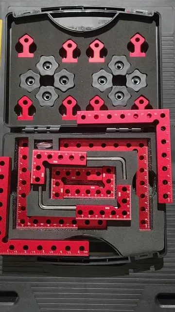 This 8 corner clamp set is twice the set the 4 pack is!  #tool #tools #toolsofthetrade #diy #woodworking 