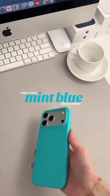 The best color this summer. 🧚🏻#iphonecase #ornarto #Summervibes #siliconecase #iphone17promax 