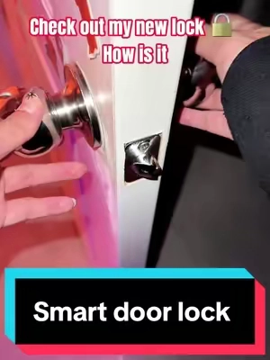 Tap in lock out#TikTokshopLabordaysale#NovaTopFinds#HomeSecurity#smartdoorknob#tiktokshopspringGlowup
