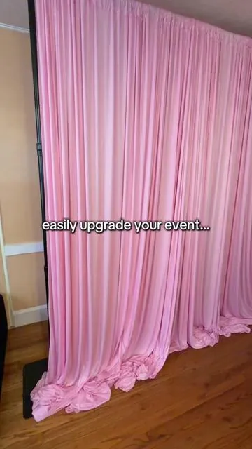 Planning an event? I love these backdrop curtains! And it comes in a set of 6! #backdrop #backdropcurtains #dealsforyoudays #tiktokshopmemorialday #summervibes  Event decor Backdrop curtains 