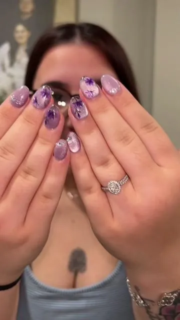 #nailhaven #shortovalnails #presson #acrylicpressons #nailtok 