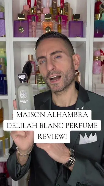 Maison Alhambra Delilah Blanc perfume review! #fragrancetok #perfumetok #redolessence #fragrancetiktok #perfumetiktok 
