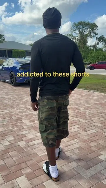 #fyp#fashion #viral #camoshorts