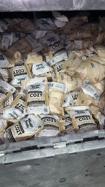 Cozy Barracks is BACK 🤎🔥   Warm cashmere vibes, insanely fresh laundry, and softness that makes your clothes smell amazing for days. If you love clean cozy scents… this one is for you 🇺🇸🫧 #LaundryTok #CleanTok #LaundryDetergent #TikTokMadeMeBuyIt #HomeEssentials 