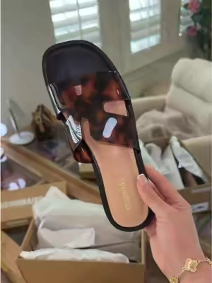 new Cushionaire slide sandals #jellysandals #sandals #cushionaire #tiktokshopcreatorpicks 