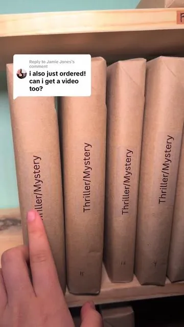Replying to @Jamie Jones #blinddatewithabook #fyp #BookTok #packingorders #asmr 
