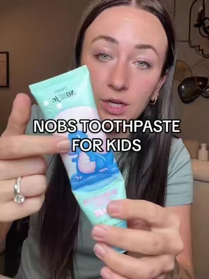 It’s our job to protect our kids teeth #kidstoothpaste #fluoridefree #crunchymom #nobstoothpasteforkids 