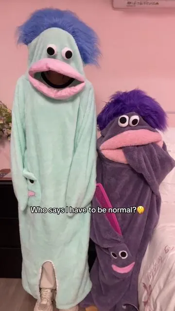 Who says matching pajamas aren’t this fun 🤩?#homeoutfits #pajamas #cozyvibes #comfyoutfit #tiktokshop 