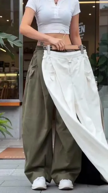 The perfect cool girl style pants!!#fashiontiktok #ootd  #stretchypants #pants #cargopants 