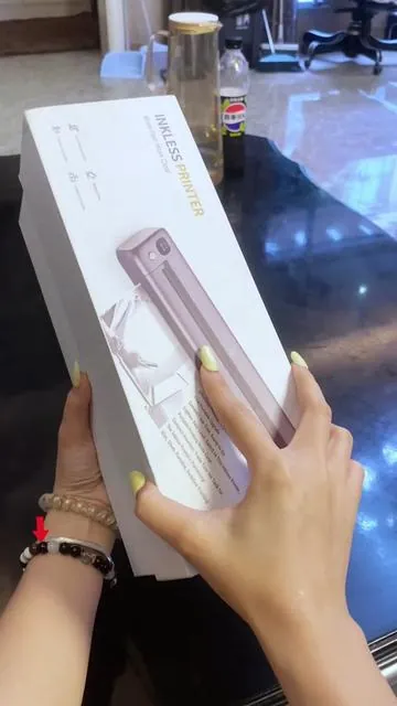 ¡Espera!🤯 ¿Es esta impresora tan portátil que se puede llevar a cualquier parte? #wirelessprinter #thermalprinter#portableprinter #giftforher #fyp