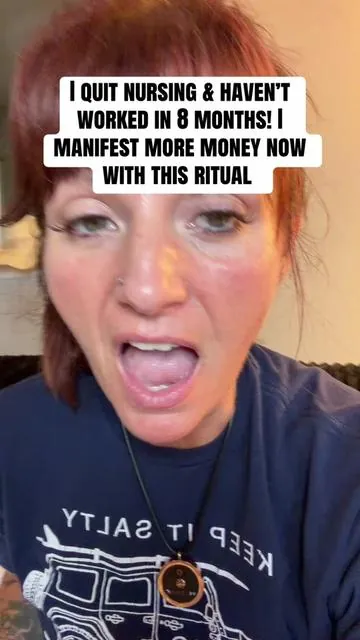 I quit nursing and now I manifest more money than I’ve ever had with this ritual #ritual #manifest #manifesting #manifestingmethods #flowstate 