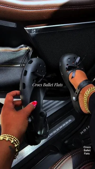 Crocs Ballet Flats #crocsnewarrivals #crocssuperbrandday #tiktokshopcreatorpicks #SummerVibes #tiktokshopsummerglowup @Crocs 