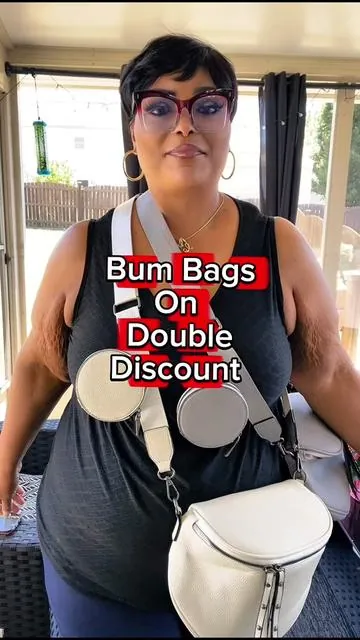 Crossbody Bum Bag w/extra long Crossbody strap! #crossbodybag #bumbags #accessories #tiktokshopmemorialday #creatorsearchinsights 