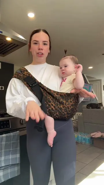No shoulder or neck pain with this carrier! We love it 🫶🏻 #babycarrier ##slingcarrier##musthavebabyproducts##momsoftiktok##babycarriers