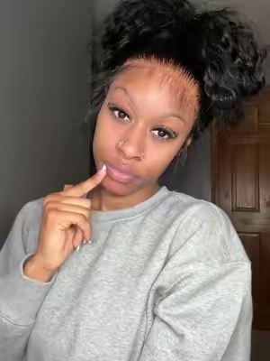 Luxury install without the luxury price !😍😍@Pizazz Hair Shop @Pizazzhairstore  - - - - #juhhdior #pizazzhair #curlyhair #fluffyedges #babyhairtutorial 