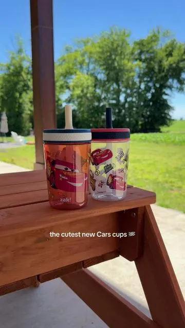 LIGHTNING ⚡️🏁 #cars #disneycars #leakproofcup #tiktokshopmemorialday #dealsforyoudays 