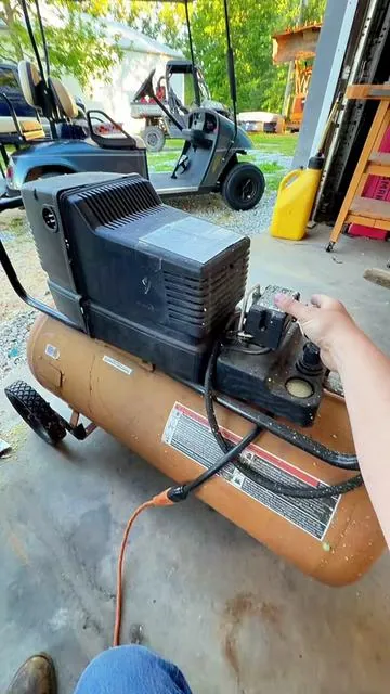 Turn your workspace into a quiet powerhouse with this 13-gallon oil-free air compressor. Built with a strong 2HP motor and delivering 4.6 SCFM @ 90 PSI, it’s perfect for everything from tire inflation to auto repair, woodworking, and spray painting. The ultra-quiet ≤66dB operation keeps the noise down while you get the job done, making it ideal for home garages and shops. With a max pressure of 125 PSI and a durable, compact design, this compressor brings reliable performance without taking up too much space. #AirCompressor #GarageUpgrade #ToolTok #DIYProjects #ShopEssentials