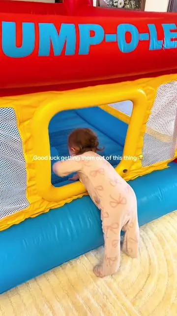 The baby toy they immediately crawl back to every time 😂 #Jumper 