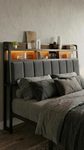 Makes bedroom look more beautiful!😍  #headboard #Summervibes #funiture #bedroom #homedecor 
