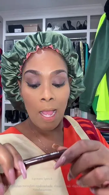 Lip matte lipstick @Laka US  #lipstick  #matteglam matteglam #makeuphacks  #beautytrends  #lipsticklover   