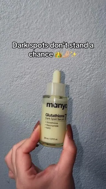 This MANYO glutatione dark spot serum is my secret for fadin dark spots  🤫just let the serum do the work- no mess, no complicated routine. I've been using them and my skin looks brighter, clearer, and way more even 👑If dark spots are your struggle... you NEED these. #darkspotcorrector #glassskinroutine #skincarefinds #BigDreamsStartSmall #tiktokshopbeauty