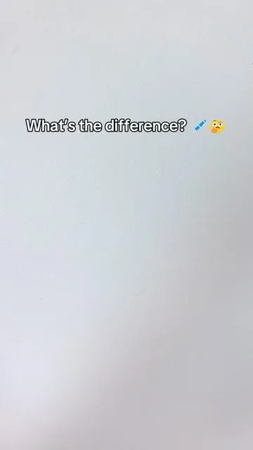 What's the difference?#iigen #schoolsupplies  #planner#backtoschool#erasablepen 