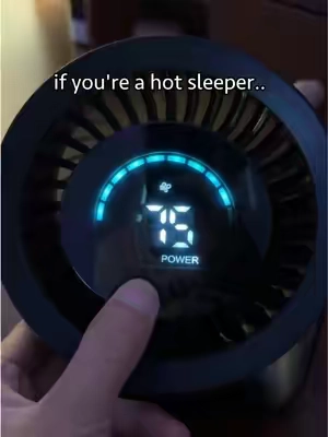 Don’t buy this unless you’re a hot sleeper sick of sticky hot nights 🔥 #HotSleeper #BedroomFan #WhiteNoiseMachine #SummerSleepHack