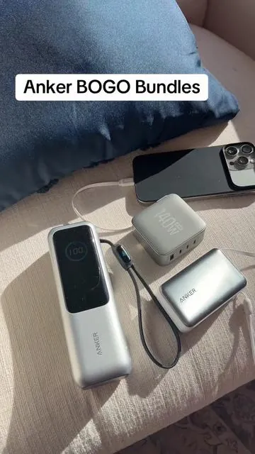 These anchor Bogo bundles are incredible! This one comes with the nano $10,000 amp power, the 25,000 mile amp hour laptop charger and the 840 W fast wall charger. If you’re looking for the ultimate travel charger plus wall charger this is the set up! These can control to multiple laptop simultaneously. #anker #ankernano #anker #travelcharger #laptopcharger @ANKER 