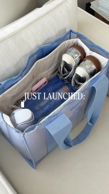 trust me when i tell you this is going to be the best purchase you'll ever make 🙂‍↕️✨🤍 shop jelly tote organizers now on tiktok shop! #casemate #bagorganizer #packwithme #packmybag #everydaybag