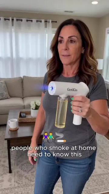 Nobody Told Me Before — This Actually Eliminates Smoke Smell#Genikiss #OdorEliminator  #SmokeOdorSpray