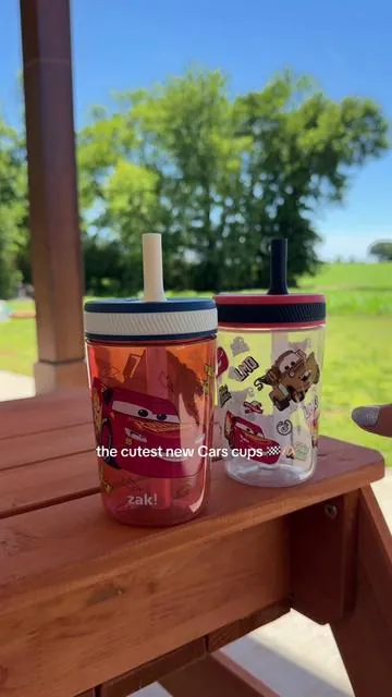 new cups for my little cars lover 🥹🫶🏼 #cars #disneycars #leakproof #tiktokshopmemorialday #dealsforyoudays 