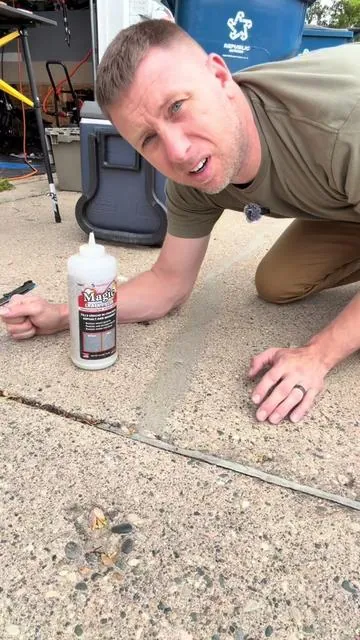 #concrete #driveway #diy #tiktokshopcreatorpicks 