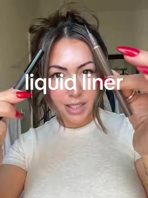 Easiest liquid eyeliner for hooded eyes or beginners! #Eyeliner #liquideyeliner #hoodedeyes #hoodedeyesmakeup #judydoll 