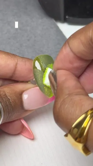 DIY chrome nails using @TRICOLOR FISH 🍋‍🟩💚✨🍵🧃 #nails #chromenails #nailtutorial #nailart #nailtech  Chrome nails tutorial, beginner nail tech, diy nails at home, gel-x nails, beginner nails, summer nails, summer nail inspo, isolated chrome nails