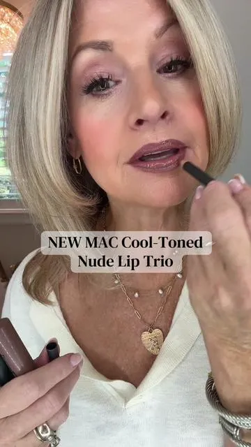 If you love a nude lip but hate orange tones… MAC nailed this one 🤎 The NEW Cool-Toned Nude Lip Trio includes Stone Lip Pencil, Cool Teddy Lipstick, and the Simulation Squirt Gloss Stick. Such a pretty cool brown nude combo and these trios always sell out FAST 👀 @M·A·C Cosmetics @M.A.C Cosmetics Store #MAC #maccosmetics #LipCombo #TikTokShopCreatorPicks #SummerVibes 