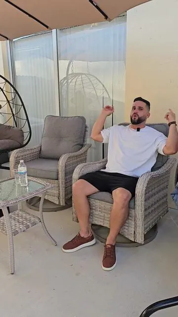 #chair #outdoors #rocker #TikTokShopMemorialDay #swing 