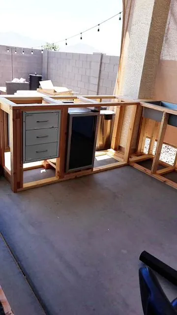 Todo lo que estoy usando para mi cocina exterior es de buena calidad. Y con calidad vive el nombre #vevor #brocardac #homeimprovement #outdoorkitchen 