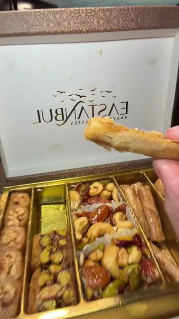 Five types of baklava so sweet and crispy #fyp #foodie #food #viralfood 